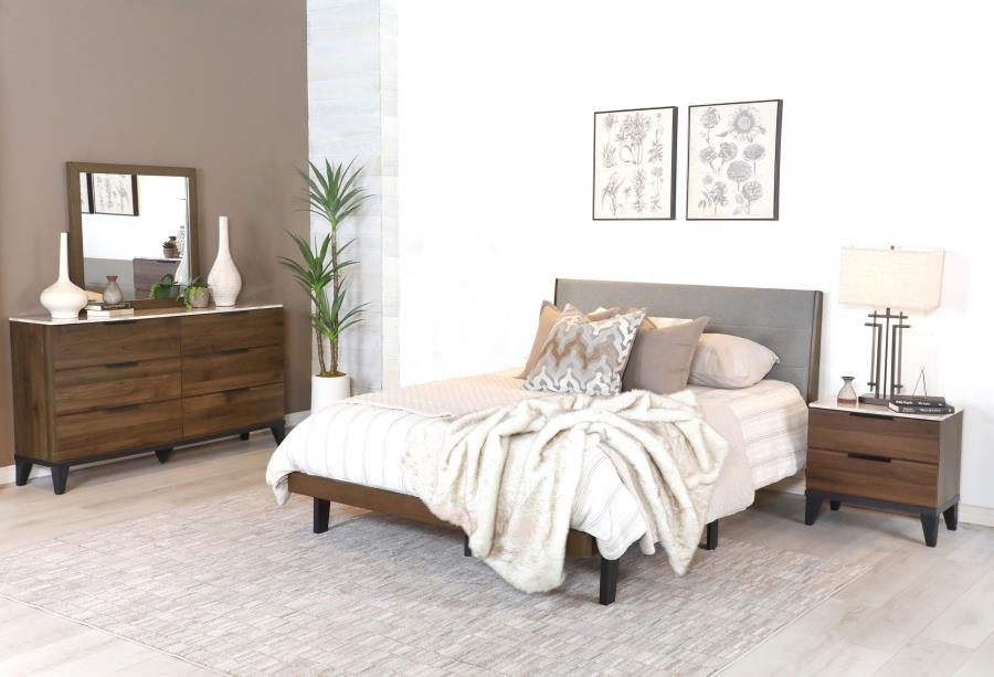 4PCS QUEEN BEDROOM SET /215961Q-S4-COA