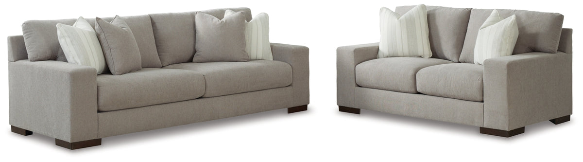 SOFA AND LOVESEAT 5200438/35-ASH