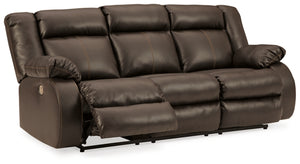 POWER RECLINING SOFA AND LOVESEAT 5350587/74-ASH