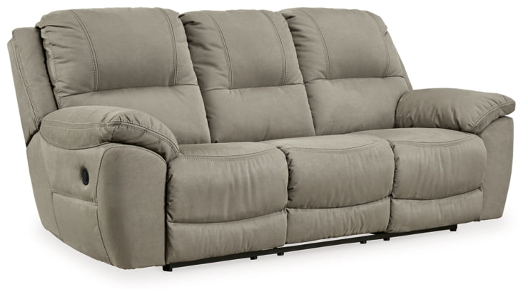 POWER RECLINING SOFA AND LOVESEAT 5420387/96-ASH
