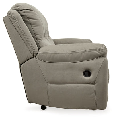 POWER RECLINING SOFA AND LOVESEAT 5420387/96-ASH