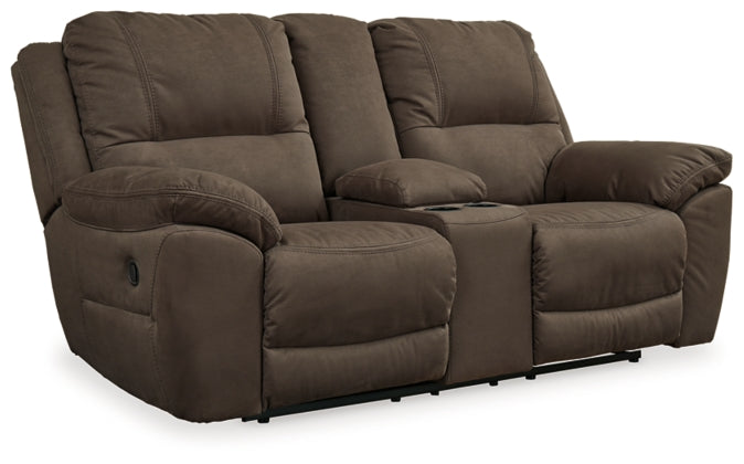 RECLINING SOFA AND LOVESEAT 5420488/94-ASH