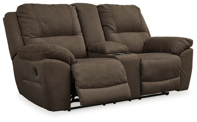 RECLINING SOFA AND LOVESEAT 5420488/94-ASH
