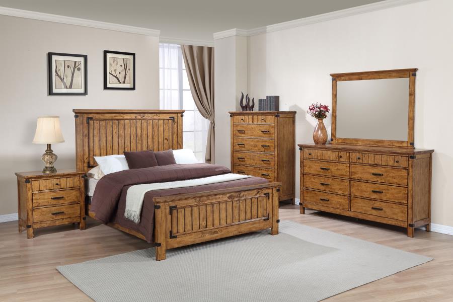 4PCS QUEEN BEDROOM SET /205261Q-S4-COA
