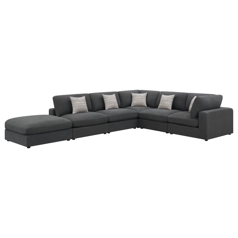 6-piece Upholstered Modular Sectional-551324-SET-CST