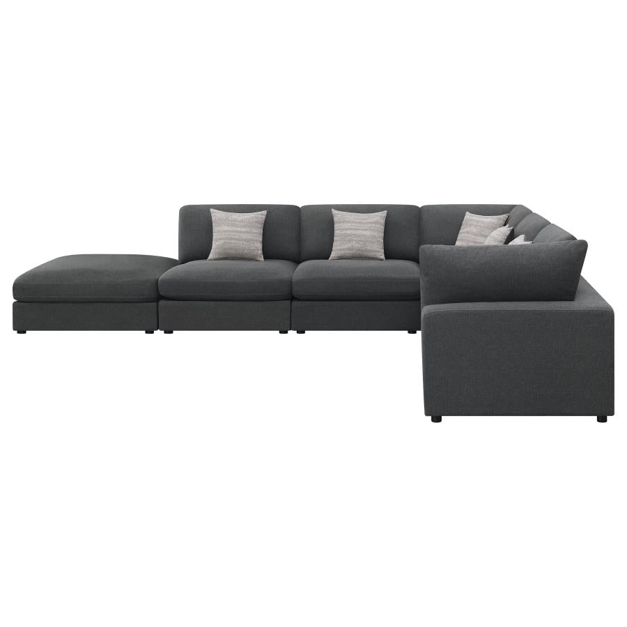 6-piece Upholstered Modular Sectional-551324-SET-CST
