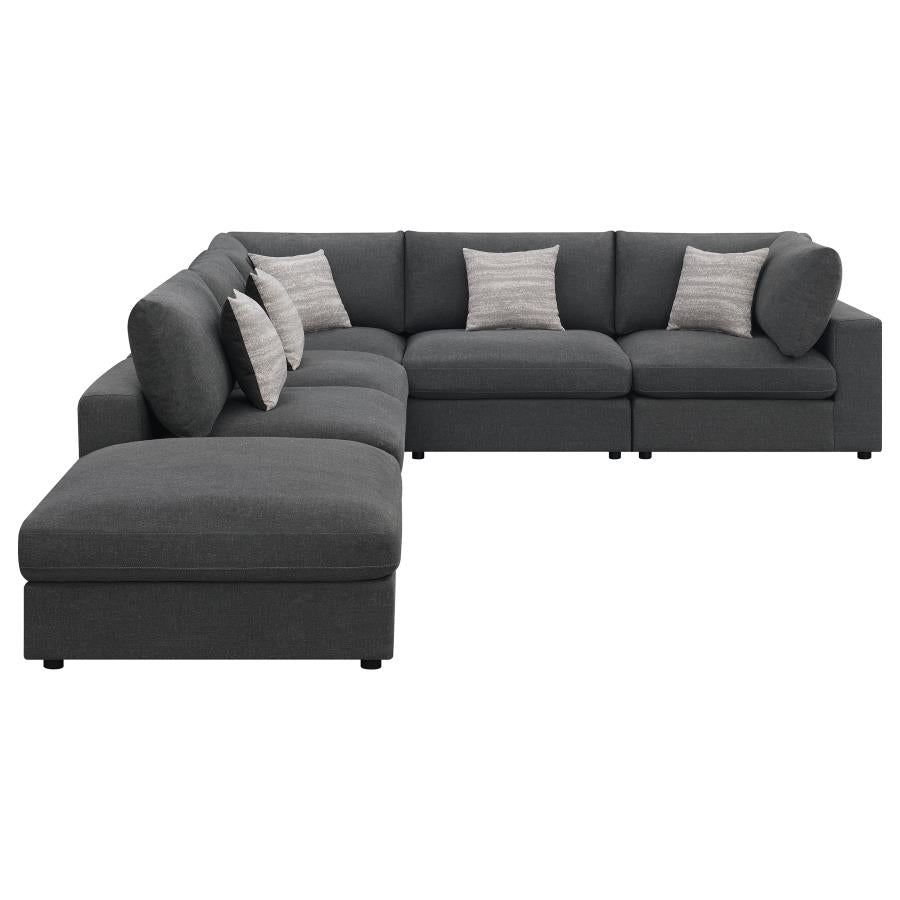 6-piece Upholstered Modular Sectional-551324-SET-CST