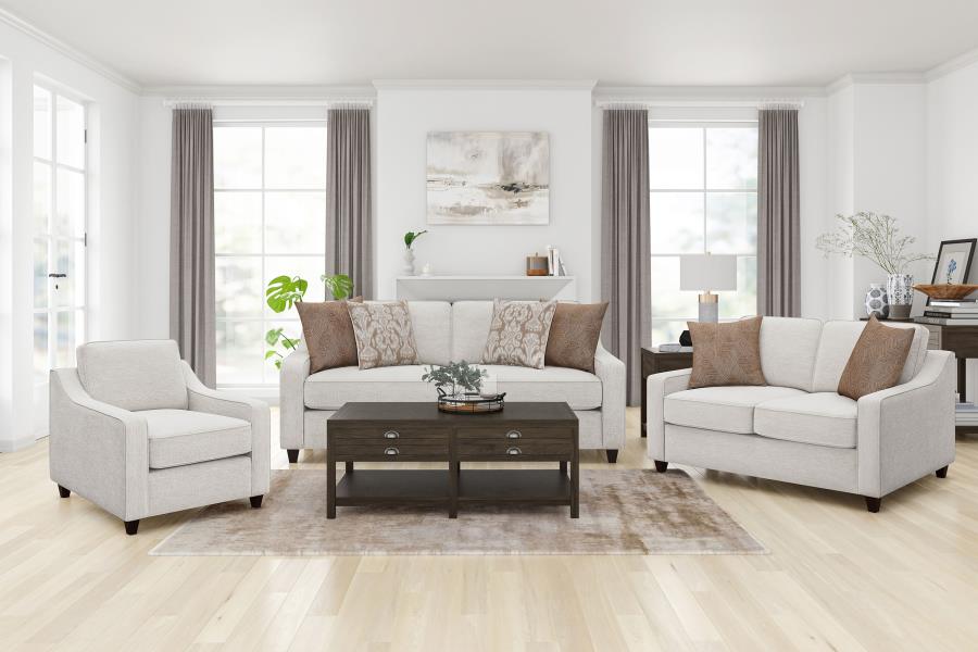 Sofa & Loveseat 2Pcs Set 552061-S2-CST