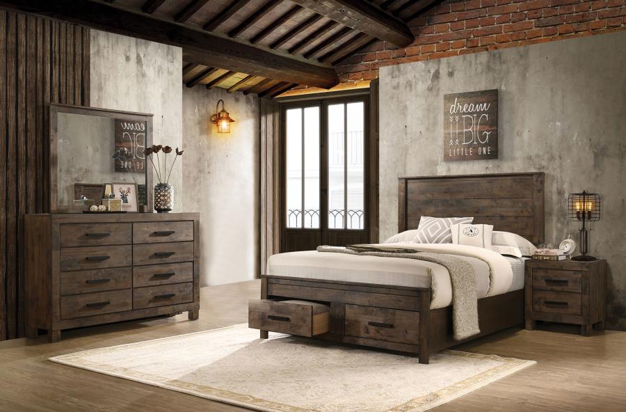 4PCS QUEEN BEDROOM SET /222631Q-S4-COA