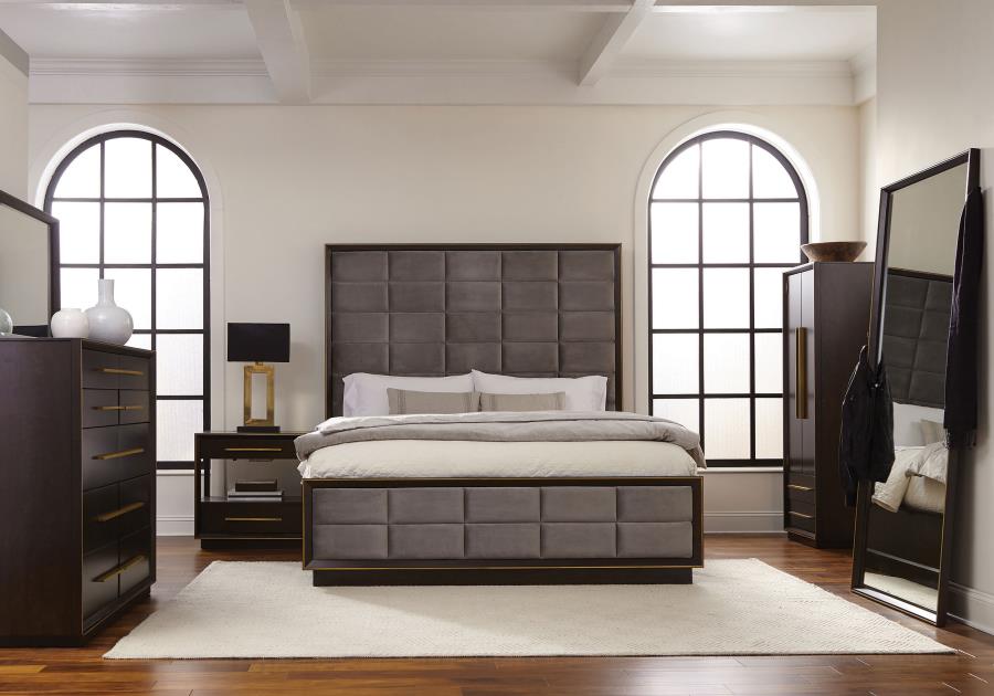 4PCS QUEEN BEDROOM SET /223261Q-S4-COA