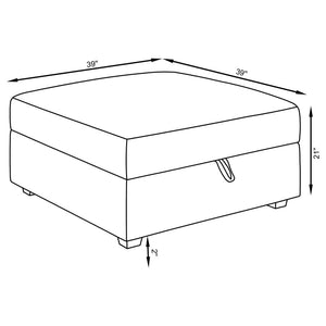 SECTIONAL 4PCS 551511-COA