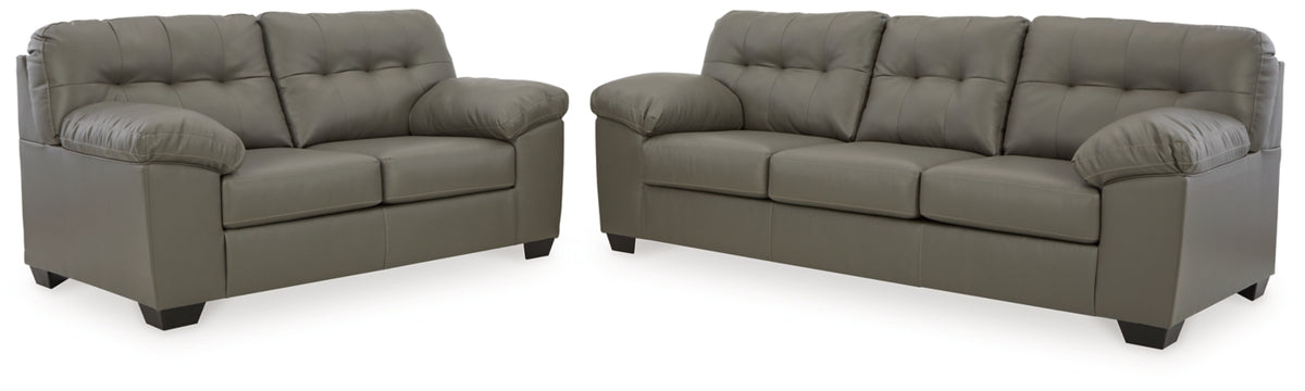 SOFA AND LOVESEAT 5970238/35-ASH