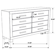 Load image into Gallery viewer, 4PCS QUEEN BEDROOM SET /222631Q-S4-COA