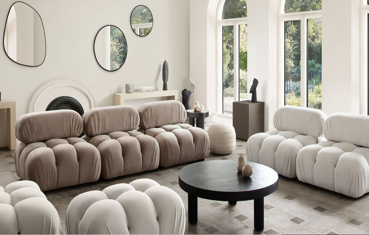 3PCS ARMLESS SOFA PALOMA-DMD