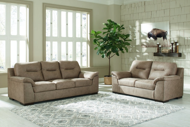 SOFA AND LOVESEAT 6200338/35-ASH