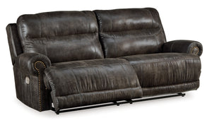 POWER RECLINING SOFA AND LOVESEAT 6500547/18-ASH