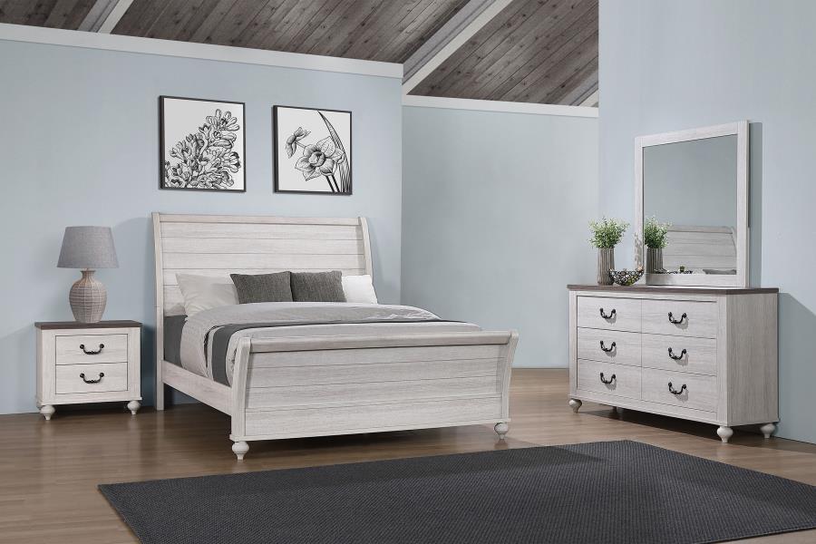 4PCS QUEEN BEDROOM SET /223281Q-S4-COA