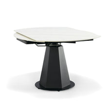 Load image into Gallery viewer, MODERN BLACK AND WHITE CERAMIC DINING TABLE 8949-VIG