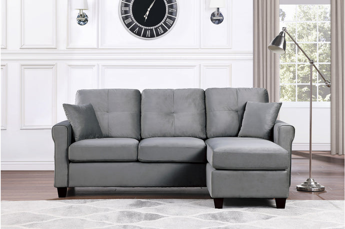 REVERSIBLE SOFA CHAISE 9411GY-HE