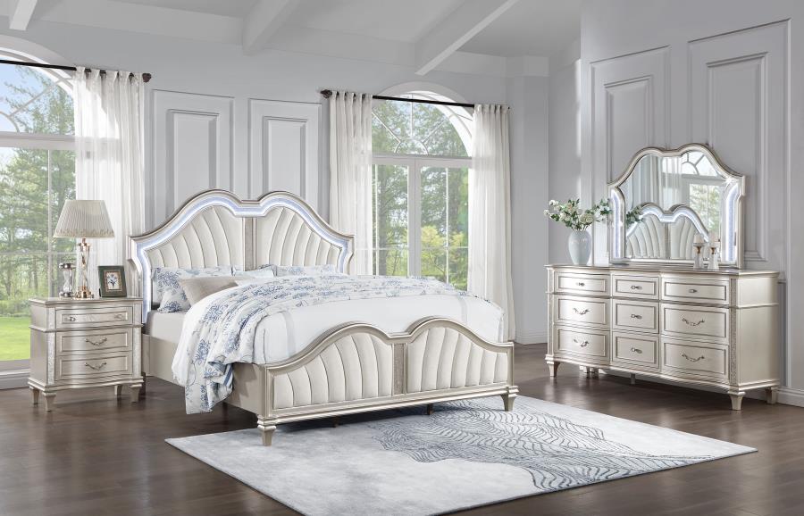 4PCS QUEEN BEDROOM SET /223391Q-S4-COA
