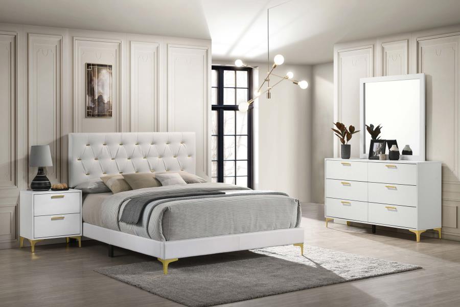 4PCS QUEEN BEDROOM SET /224401Q-S4-COA