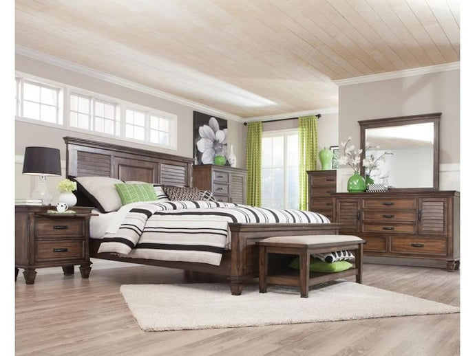 4PCS QUEEN BEDROOM SET /200971Q-S4-COA