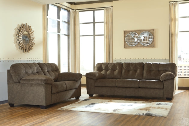 SOFA AND LOVESEAT 7050835/38-ASH