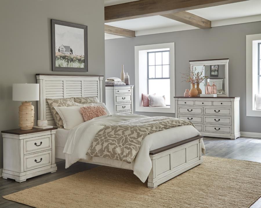 4PCS QUEEN BEDROOM SET /223351Q-S4-COA
