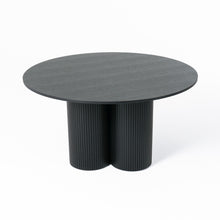 Load image into Gallery viewer, MODERN BLACK OAK ROUND DINING TABLE 3646-VIG