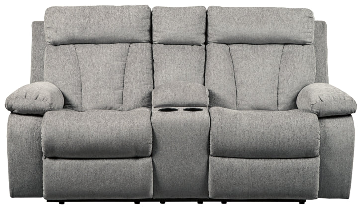 RECLINING SOFA AND LOVESEAT 7620489/94-ASH