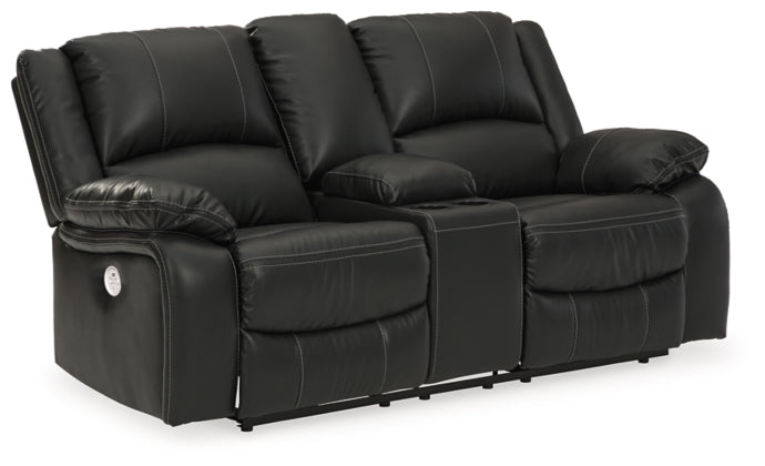 POWER RECLINING SOFA AND LOVESEAT 7710187/96-ASH