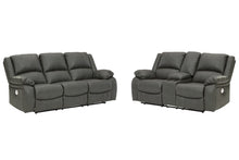 Load image into Gallery viewer, POWER RECLINING SOFA AND LOVESEAT 7710387/96-ASH