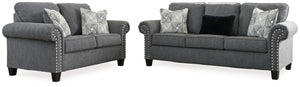 SOFA AND LOVESEAT 7870138/35-ASH