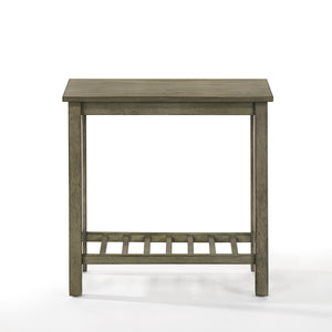 EDEN CHAIRSIDE TABLE-GRAY-NC