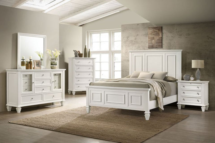 4PCS QUEEN BEDROOM SET /201301Q-S4-COA