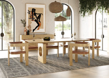 Load image into Gallery viewer, MODERN WHITE OAK DINING TABLE 5351-VIG