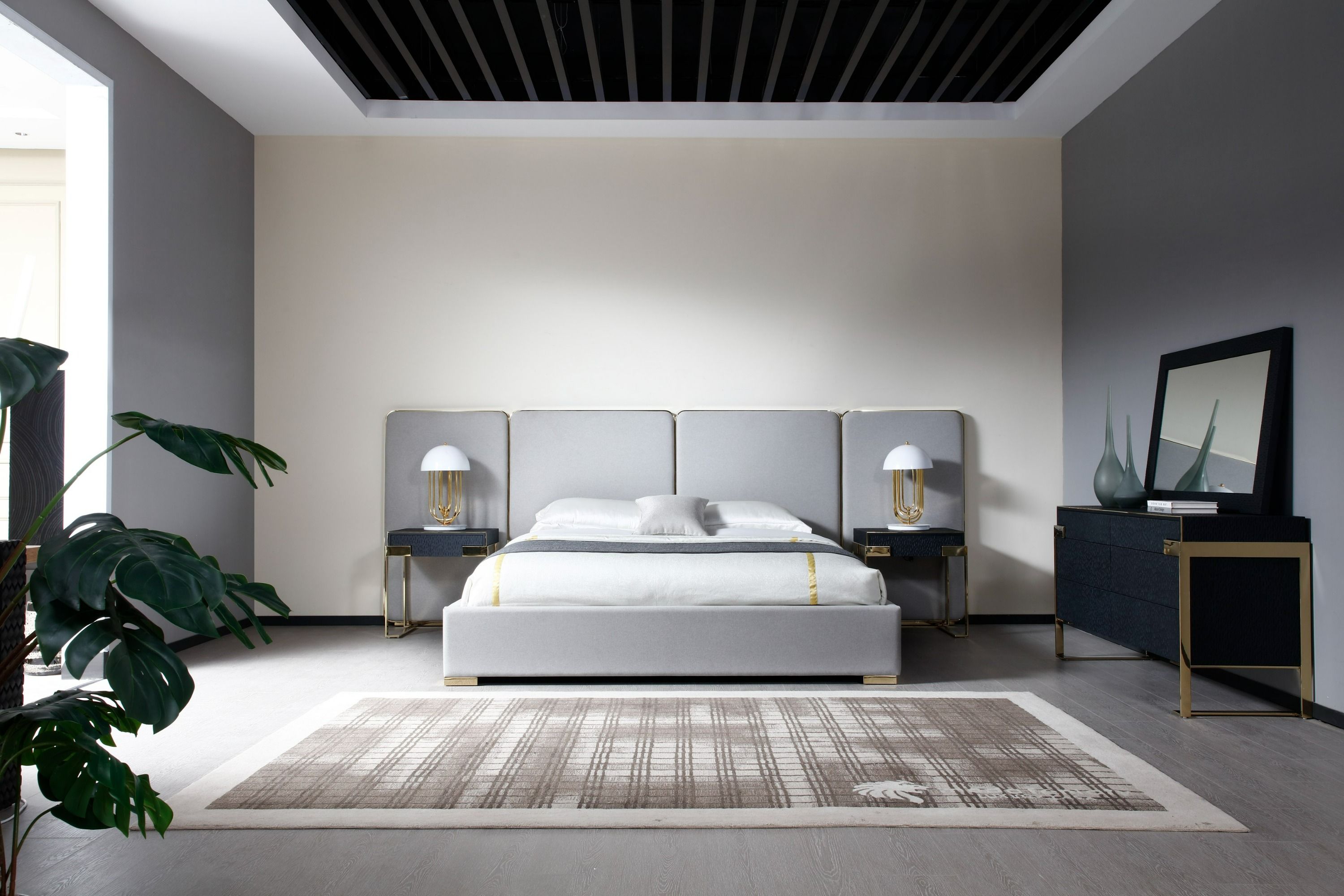 QUEEN BED FRAME 80474 VIG
