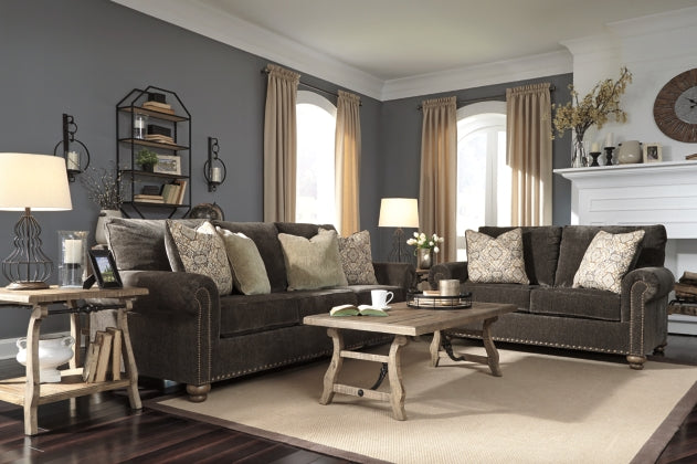 SOFA AND LOVESEAT 8060338/35-ASH
