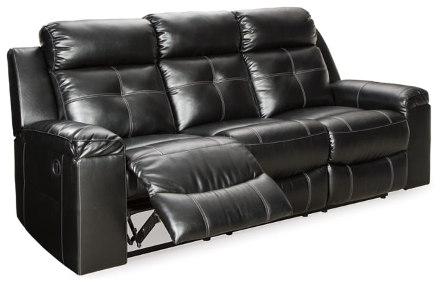 RECLINING SOFA AND LOVESEAT 8210588/94-ASH