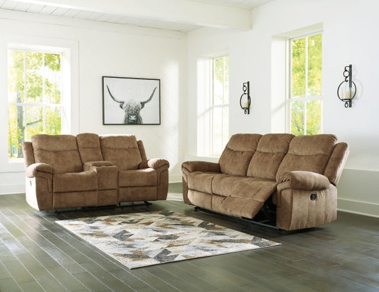 POWER RECLINING SOFA AND LOVESEAT 8230494/89-ASH