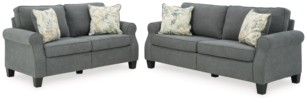 SOFA AND LOVESEAT 8240538/35-ASH