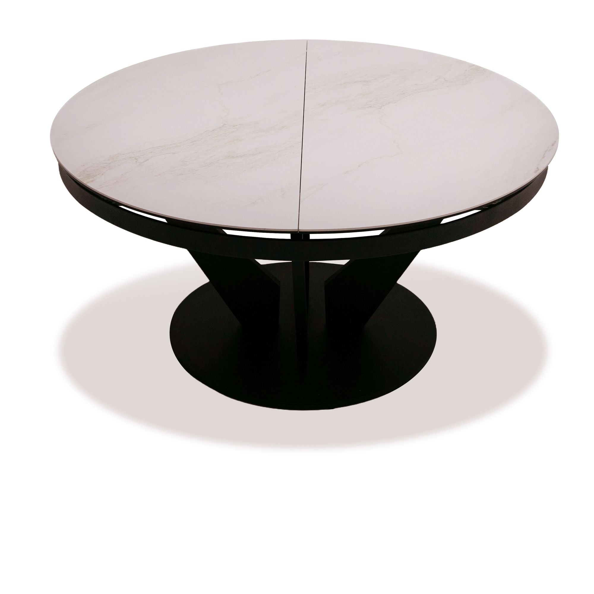 EXTENDABLE OVAL DINING TABLE 8951-VIG