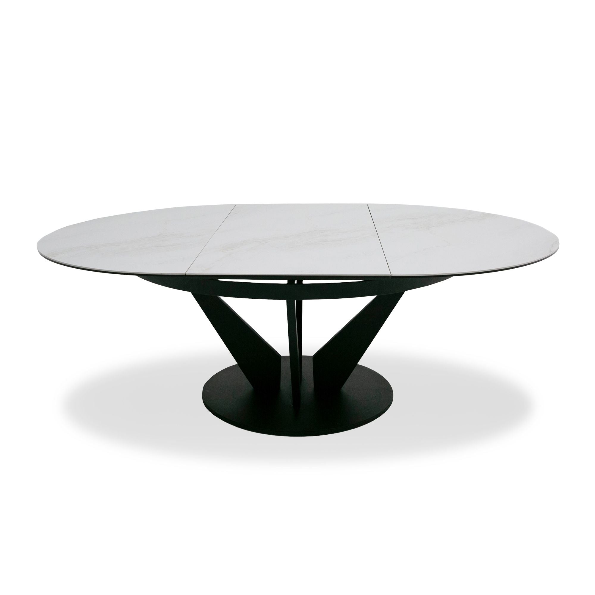 EXTENDABLE OVAL DINING TABLE 8951-VIG
