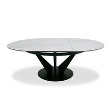 Load image into Gallery viewer, EXTENDABLE OVAL DINING TABLE 8951-VIG