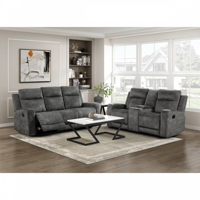 SOFA AND LOVESEAT MANUAL RECLINER 9635dg HME