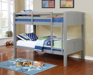 Twin over Twin bunkbed with 2 mattresess AD-8431