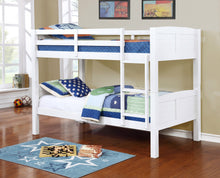 Load image into Gallery viewer, Twin over Twin bunkbed with 2 mattresess AD-8431