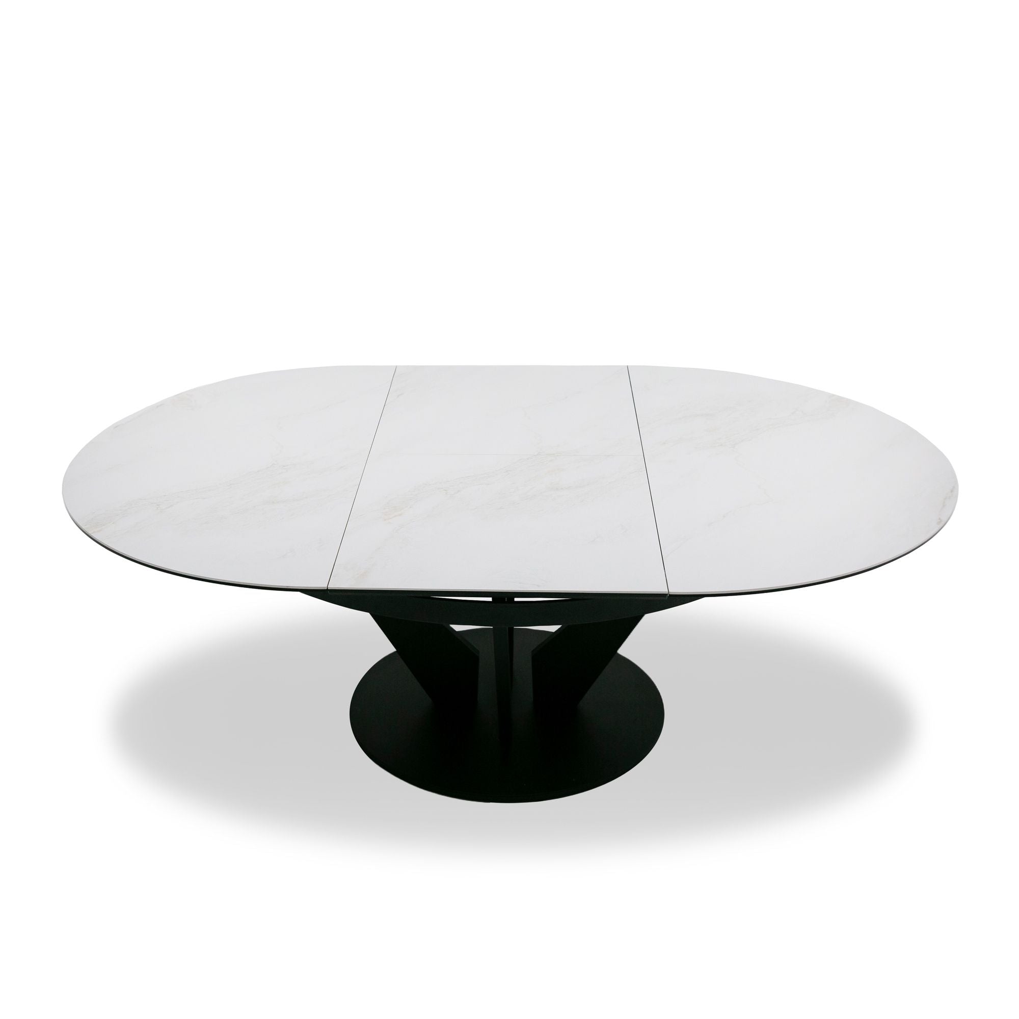 EXTENDABLE OVAL DINING TABLE 8951-VIG