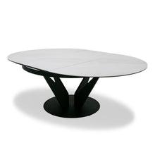 Load image into Gallery viewer, EXTENDABLE OVAL DINING TABLE 8951-VIG