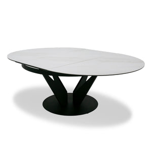 EXTENDABLE OVAL DINING TABLE 8951-VIG